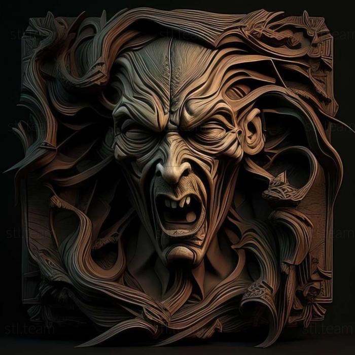 3D model The Darkness 2 game (STL)